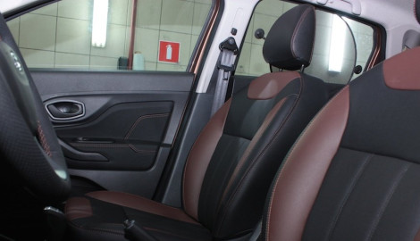 Перетяжка сидений Lada X-RAY